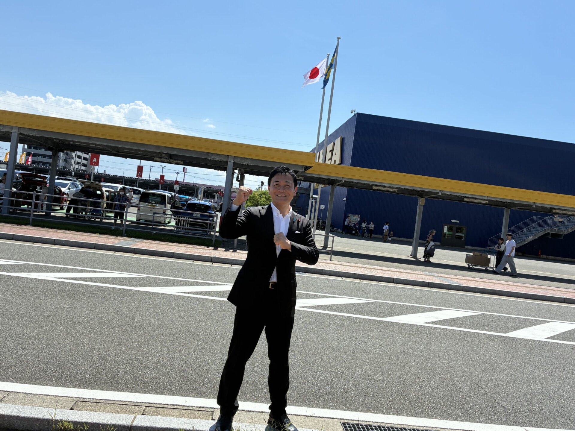 某北欧家具店とカラーの親和性を感じた玉木代表