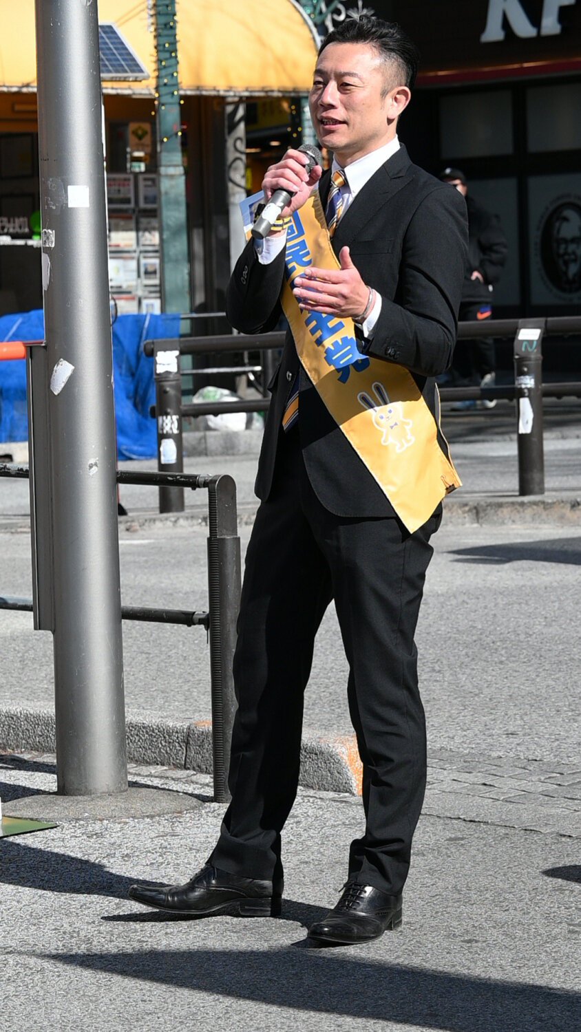 260124 須山たかし さん(中野駅前)